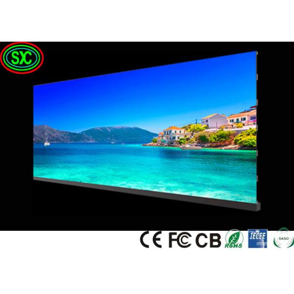COB P2.5 Video Image Full Color LED Die-Cast Aluminum 10000 Points/Square Meter Pixel Density