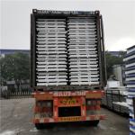 light weight 50mm new design 0.526mm ivory white steel sheet eps roof sandwich