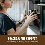 Small Portable Stainless Steel Coffee Bean Grinder 304 Uniform And Rapid