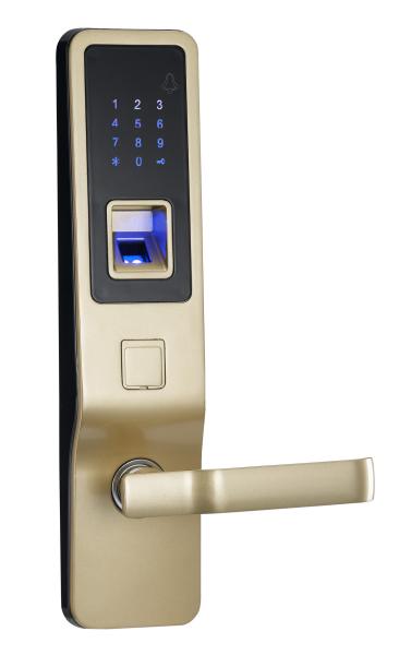 Standalone Fingerprint Access Control Door Lock For Residential Apartment