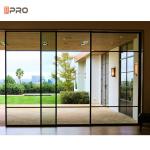 Automatic Noiseless Magnetic Levitation Wooden Sliding Door Frameless Aluminum