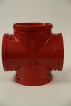 Corrosion Resistance 4 Way Pipe Fitting For Commercial Piping Systems