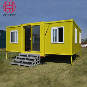Zontop China Luxury Prefabricated 20ft Expandable Container Modular Home Prefab