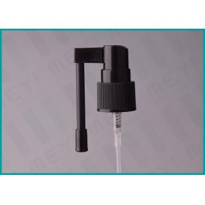 China 24/410 Black Oral Spray Pump For Antibacterial Throat Spray / Pharmaceutical Spray factory