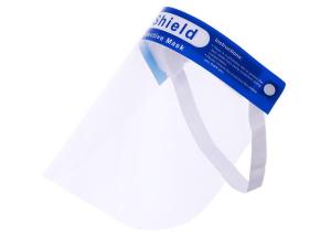 China Transparent Face Shield Visor Dust - Proof Anti - Saliva / Double - Sided Anti Pollution Protective Mask factory