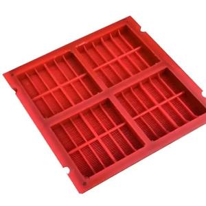 China 30mm Polyurethane Screen Panels for Mining with 95A Hardness factory