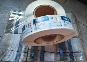 China Roll Glossy Holographic Laser Self Adhesive Labels For Vial Injection vial factory