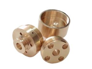 China OEM ODM CNC Machining 0.002mm Copper Machined Parts factory