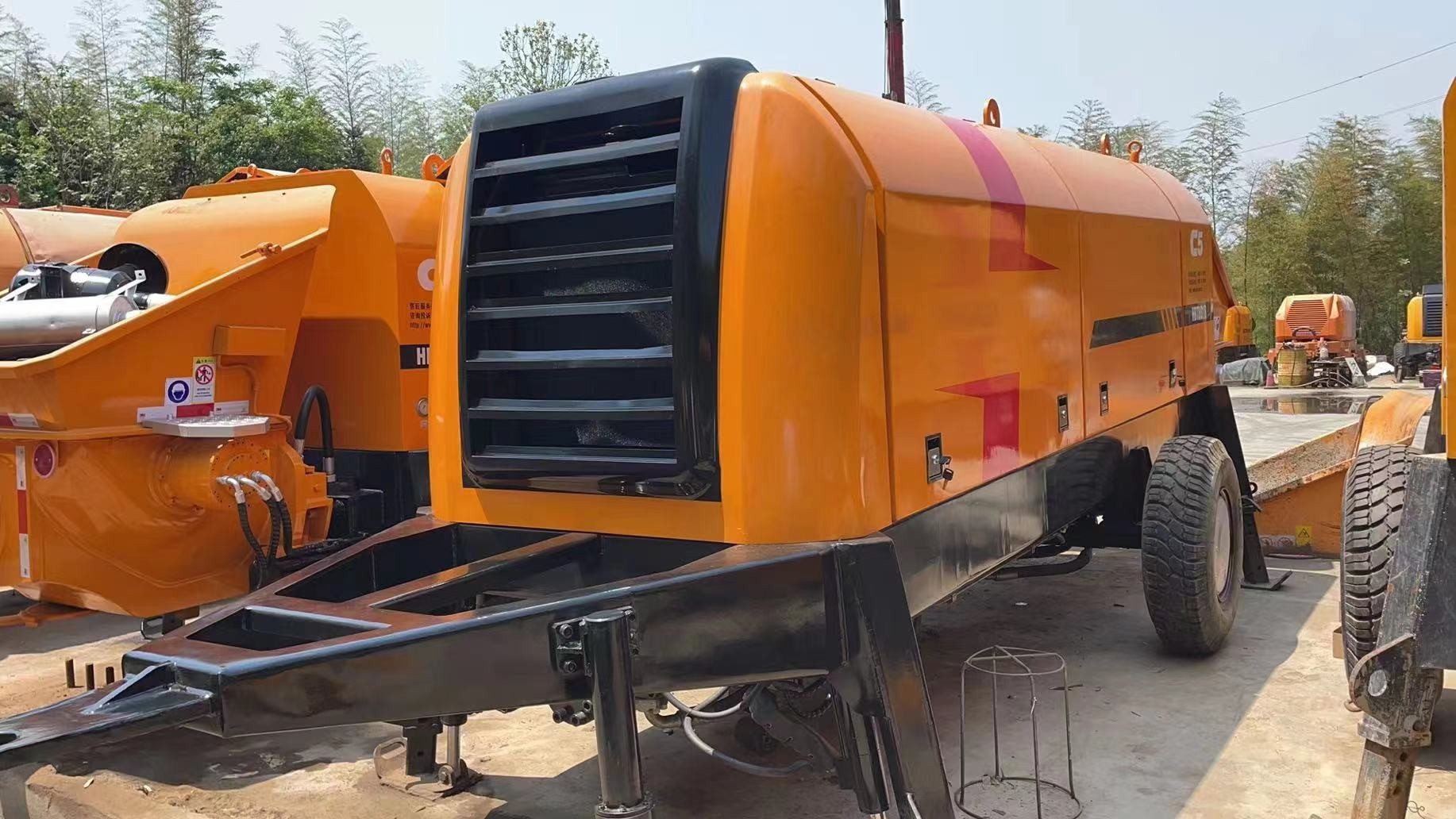 Shacman Remanufactured Used Concrete Trailer Pump 7120 Kg 10/16 MPa