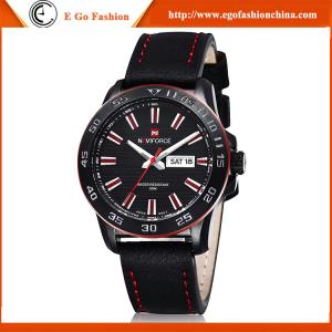 China Black Brown Vintage Watch for Business Man Genuine Cow Leather Watch Quartz Watch for Man factory
