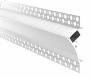 China 35*96mm LED Aluminium Profile Architectural Lighting Fixtures Gypsum Plaster factory