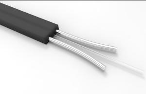 China FTTH Indoor Fiber Optic Cable Zipcord Bow Type Drop Cable GJXH GJXFH factory