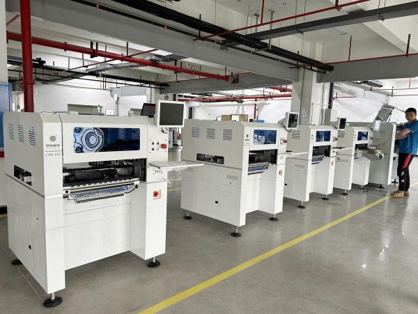 High Accuracy Industrial 4 heads Pick Place Machine with Auto Changer, Support