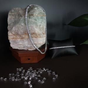China Anodized MIM Silver Jewelry Accessories , RoHs Sterling Silver Component Elements factory