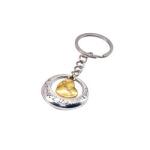 Creative Lovely Heart Shape Car Gift Custom Metal Keychains personalized key