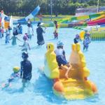 Butterfly Water Park Feasibility Study Aqua Playground for Kids Water Game