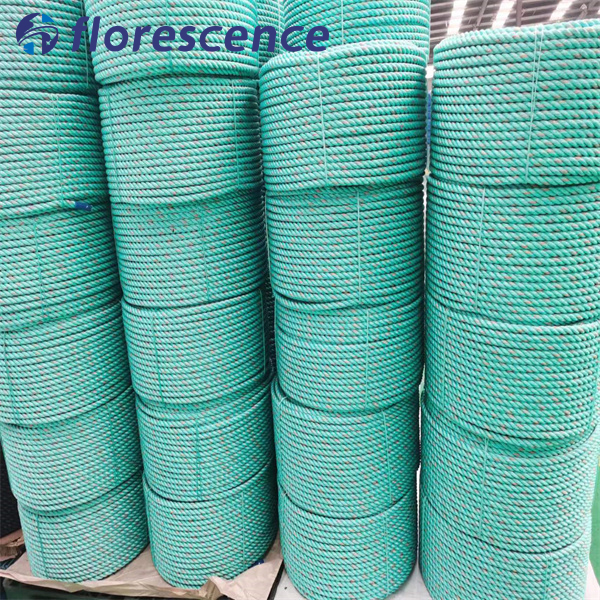 Buoyant and Durable 3 Strand PP Rope Economical for Marine Farm and DIY Use