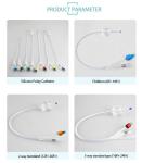 2 Way 3 Way Silicone Foley Catheter 18fr 30cc Balloon Catheter