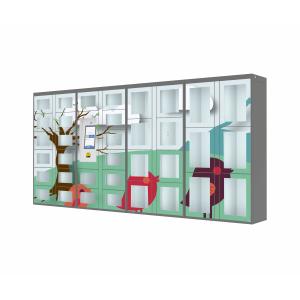 China Vegetables Vending Locker With Credit Card Cash Cooling Option on sale