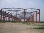 Larger Span Building Steel Frame / Recyclable Steel Commercial Buildings