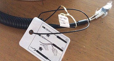 DLC Multimode GYFJH 2A1a 7.0mm 2Cores Optical Cable Assembly Outdoor Fiber Optic Patch Cord