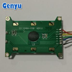 Blue Segments VA LCD Module Black 5V LCD Display White Backlight With PCB