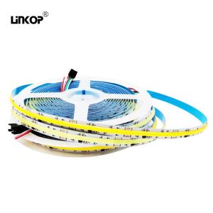 China 24v Addressable Single Color Cob Light Strip With 360 Leds/M Ip20 factory