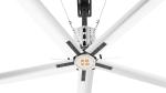 1.5kw 6 Blades Reduction Gearbox Ceiling Fans In Church Low Speed