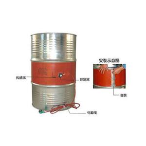 China 30 Gallon 230V / 115V 750W Flexible Silicone Drum Heater factory