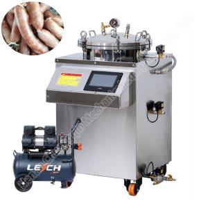 China Fully Automatic Processing Vertical Autoclave Sterilizer Retort 80L 6/9KW factory