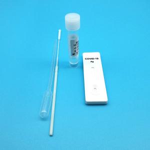 China Plastic Cassette Corona Virus Diagnostic Test Kits Saliva Specimen factory