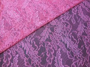 China Light hollow gauze 100%nylon leaf lace fabric textile in Guangzhou market (CY-DN0007) factory