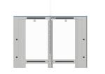 Servo Motor Barcode Scanner Turnstile Gate 60hz For Commercial Building