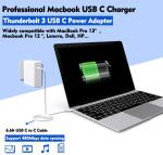Universal Compatibility Macbook USB C Charger / Apple 96W USB C Adapter