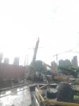 Width 2900mm 110KN Hydraulic Rotary Piling Rig KR125A Max. Drilling Diameter