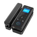 Full Automatic Smart Glass Door Lock Code IC Card Temporary Key EKey Optional