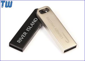 China Stainless Metal 32GB 64GB Usb Thumb Drive for Business Man with Key Chain factory