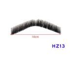 Real Hair Realistic Fake Beard and Moustache for Men Cosplay Invisible Mustache