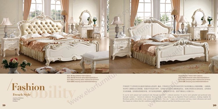Latest double bed design murphy bed mechanism hot sale bed wood 6037