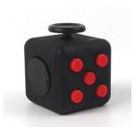 ABS Scroll freely Finger Fidget Cube , 200g Stress Relief Fidget Toy