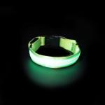 C906 New Pet Product Custom Led Luminous Usb Rechargeable Dog Collar Led