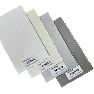 310GSM 3M Width Customizable Color Plain Blackout Roller Blind Fabric for Office