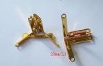 High Quality Metal Golden Color Quadrant Hinge For Cigarette Box