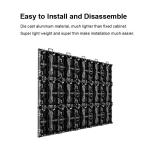 Outdoor Waterproof Modular Led Video Display Panels Tile Hanging Bar 500x500mm