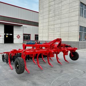 China Tractor Mounted Chisel Plough 3450mm Working Width 200hp factory