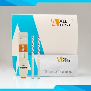 China CE Biochemistry Reagents Breast Milk Alcohol Rapid Test Dipstick Panel factory