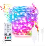 Smart Wi-Fi Fairy Lights Strig RGBW Christmas Decor Lights LED Holiday Festive