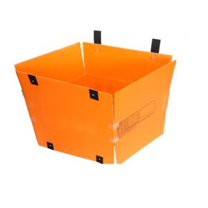 China Self Seal Foldable Corrugated Plastic Shipping Boxes factory
