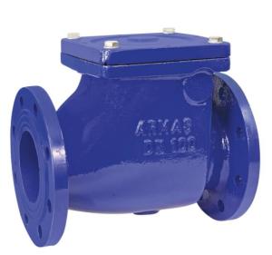 China Water Non Return Valve Swing Type Dn200 Pn64 Din Standard Flanged End Check Valve factory