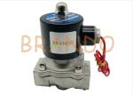 Normal Closed Pneumatic Solenoid Valve 3/4" Inches For Water Industry 2S-200-20